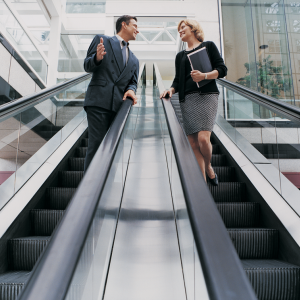 Corrimano per scala mobile