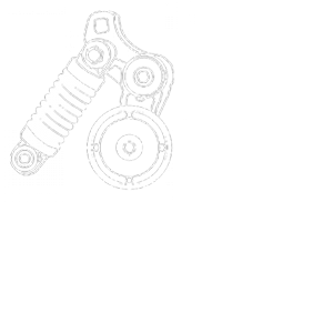 Sistema di trasmissione a cinghia + tenditore automatico 
