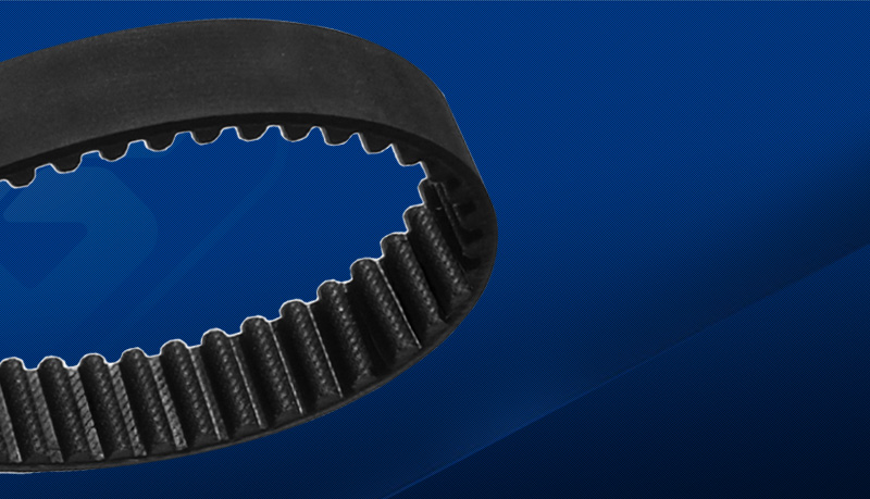 Cinghia Sincrona HTD3M-522 (2 Pezzi) – Gomma Con Denti Ad Arco, Passo 3mm, Larghezza 12mm, 174 Denti
